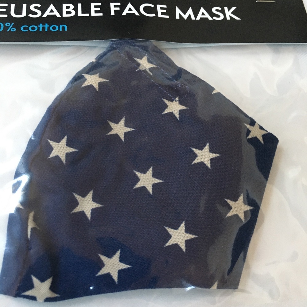 MASK Cotton STAR  print dainty stars youth / kid